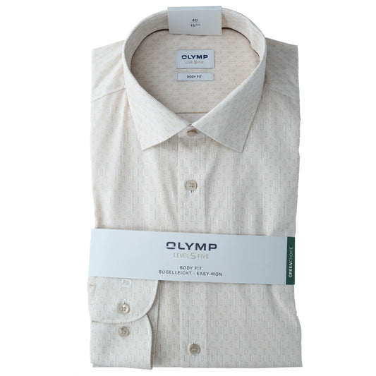 Olymp_BF Herren Hemd in beige