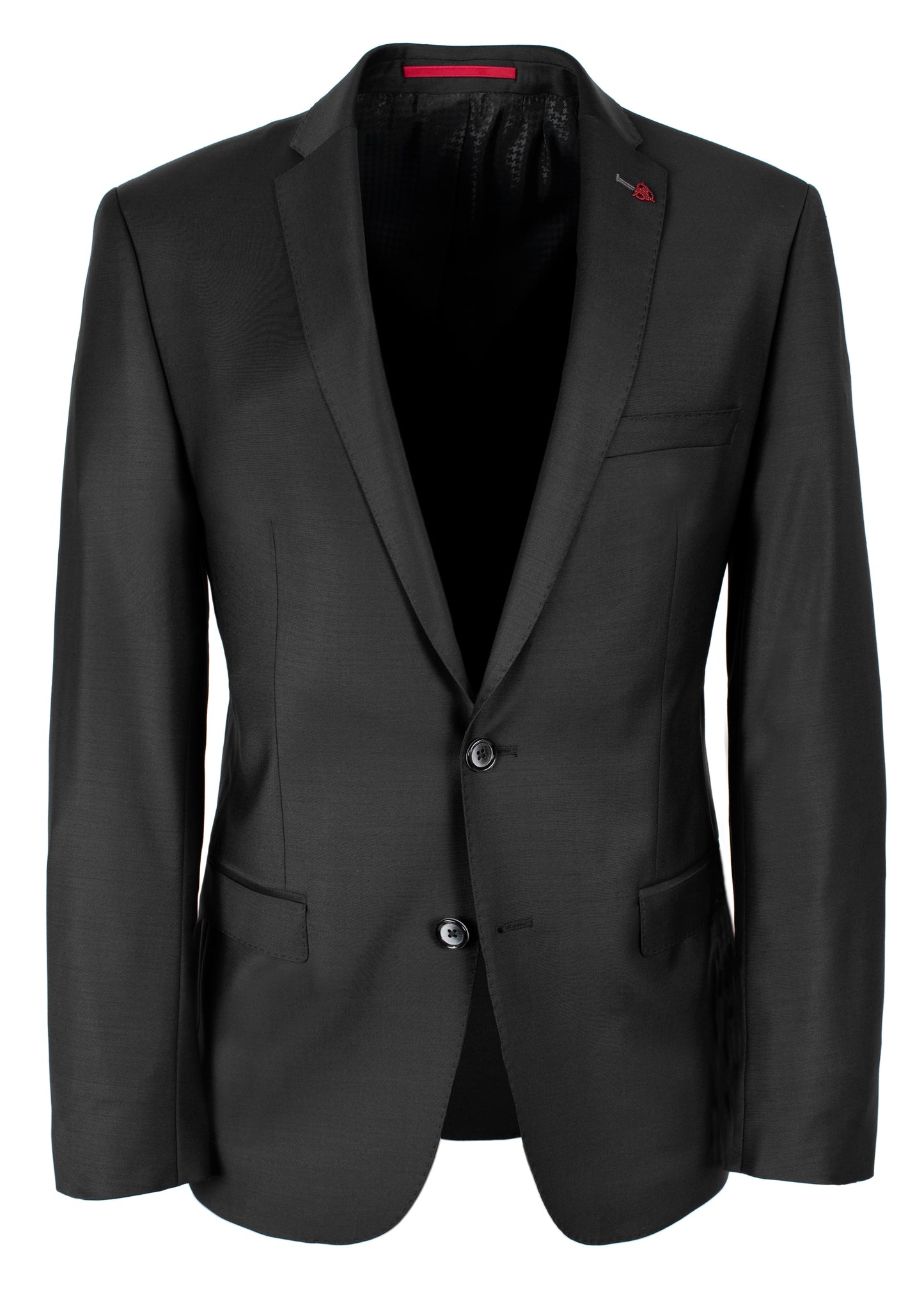 Roy Robson Herren Sakko in schwarz