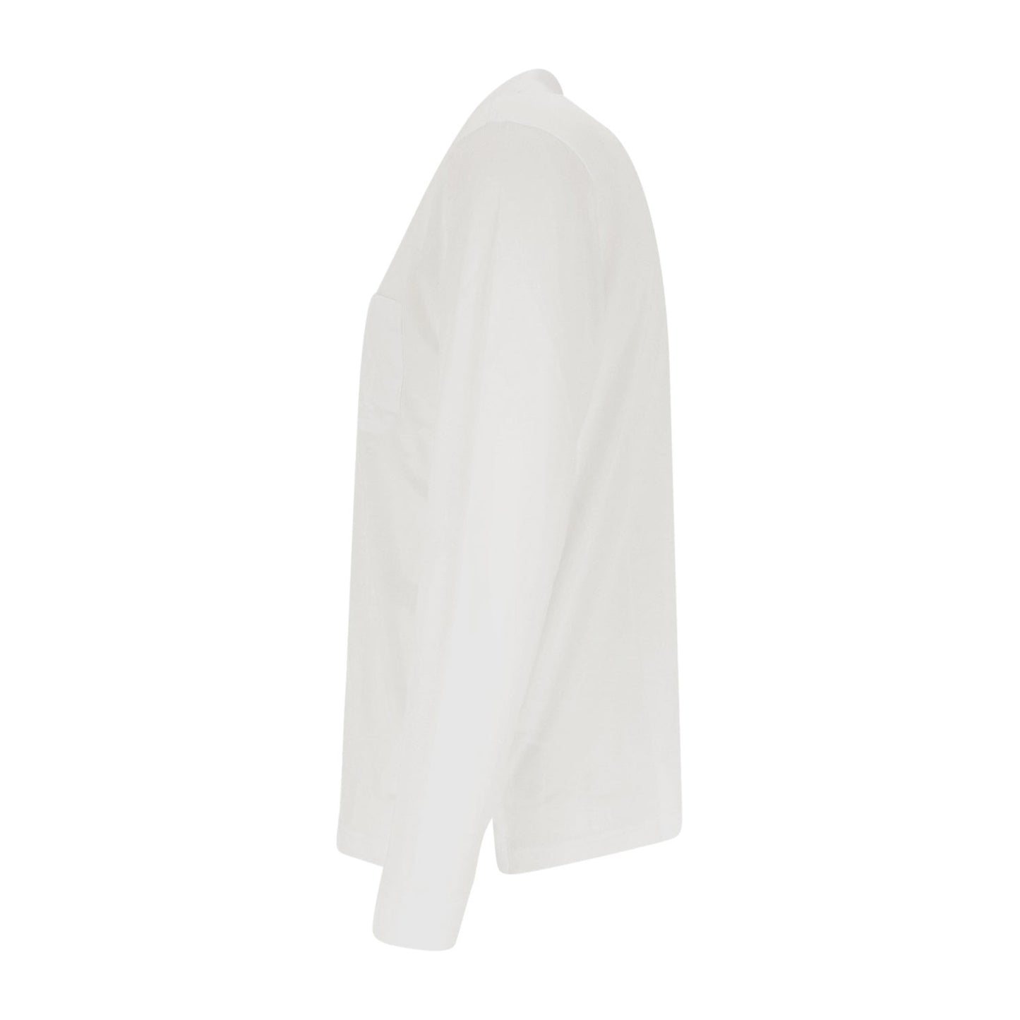 Ragman Herren Long Sleeve in weiß