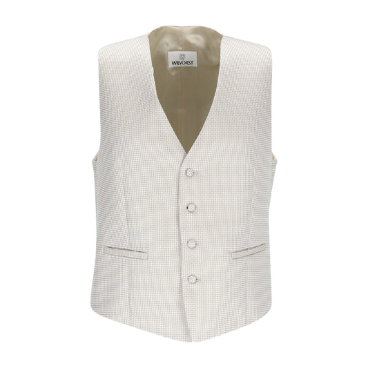 atelier torino Herren Weste in beige