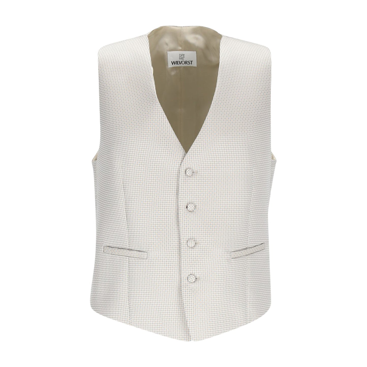 atelier torino Herren Weste in beige