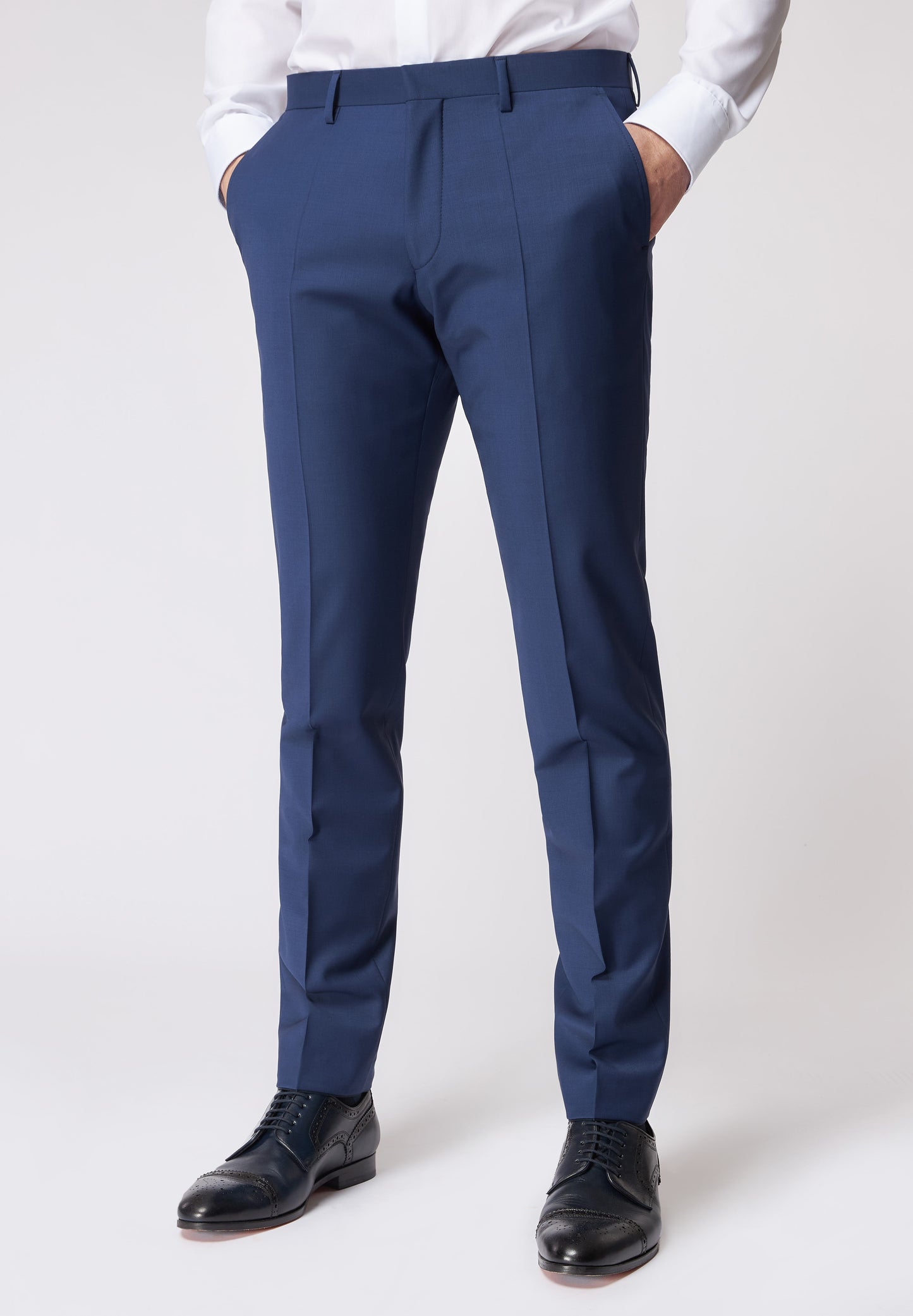 Roy Robson Herren Hose in blau
