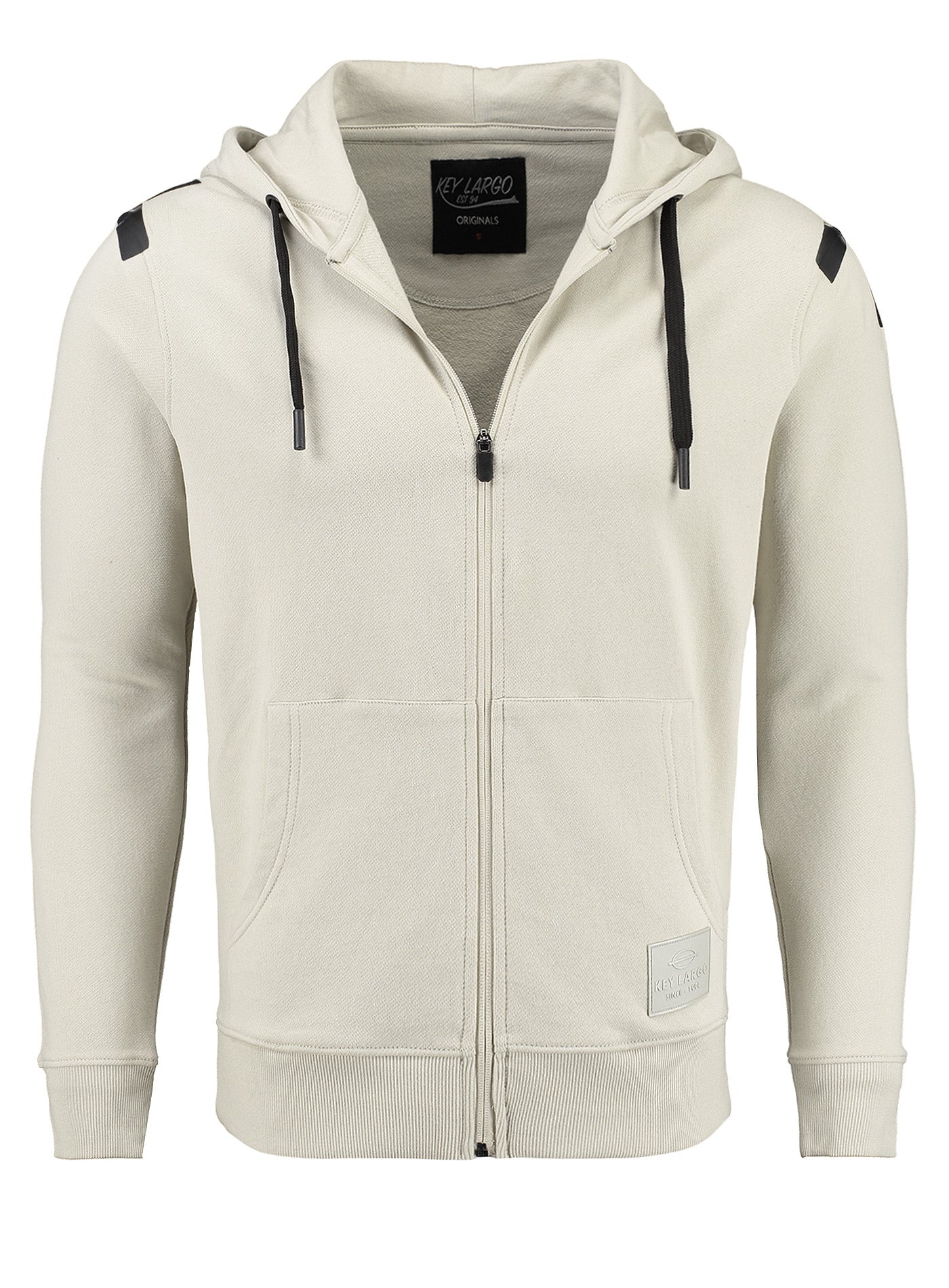 Key Largo Herren Sweat-Jacke in grau
