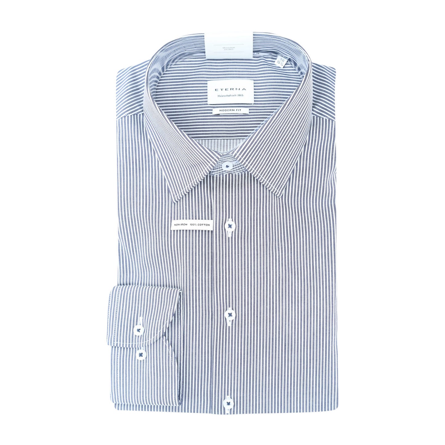 eterna Herren Hemd in blau