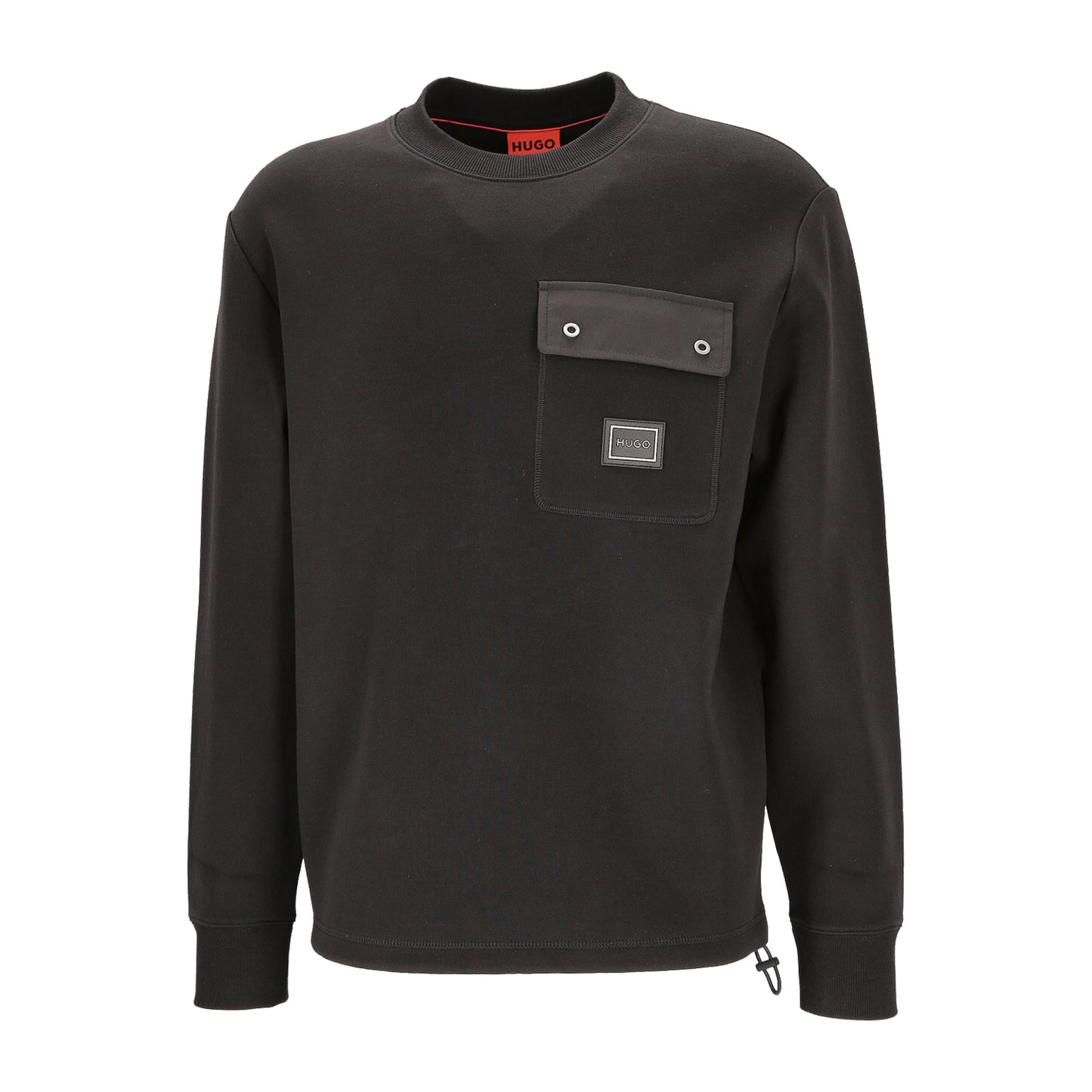 HUGO_Red Herren Sweat-Shirt in schwarz