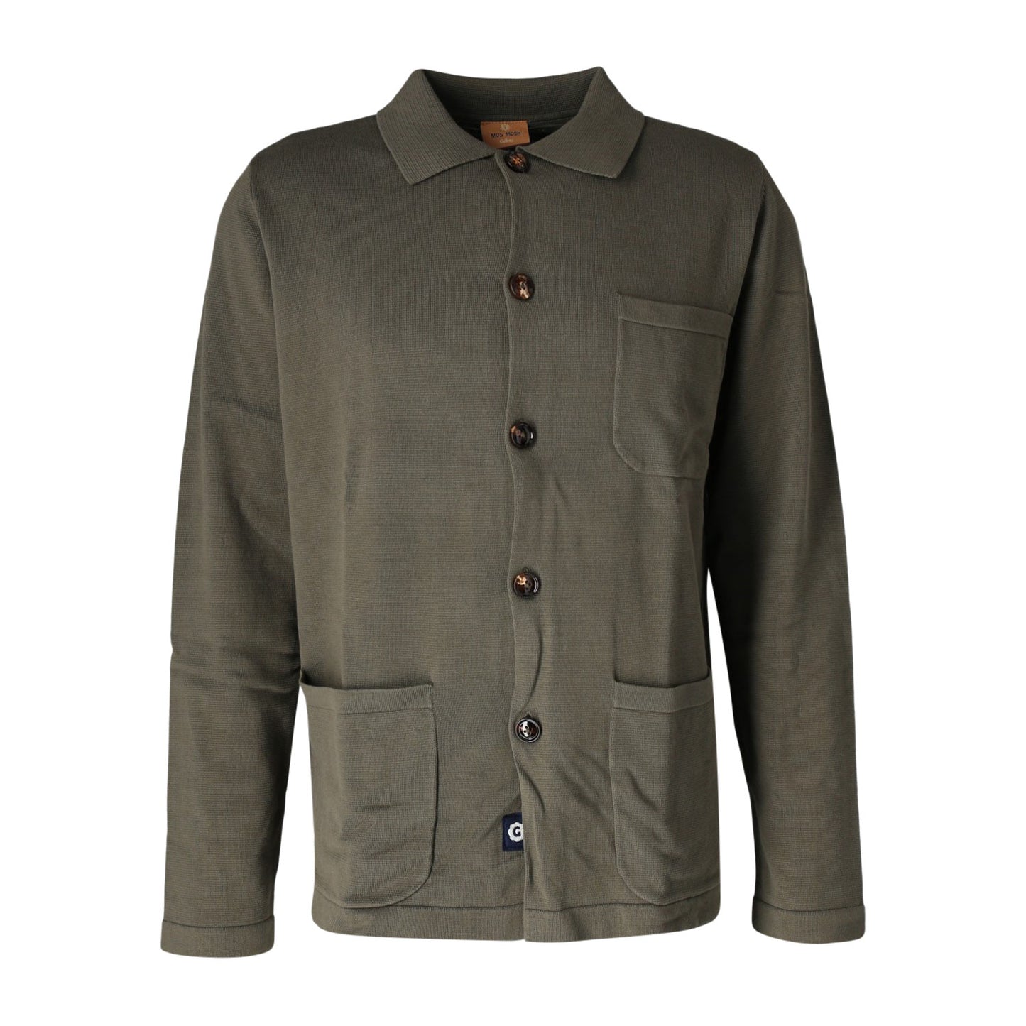 Mos Mosh Galery Herren Strickjacke in grün