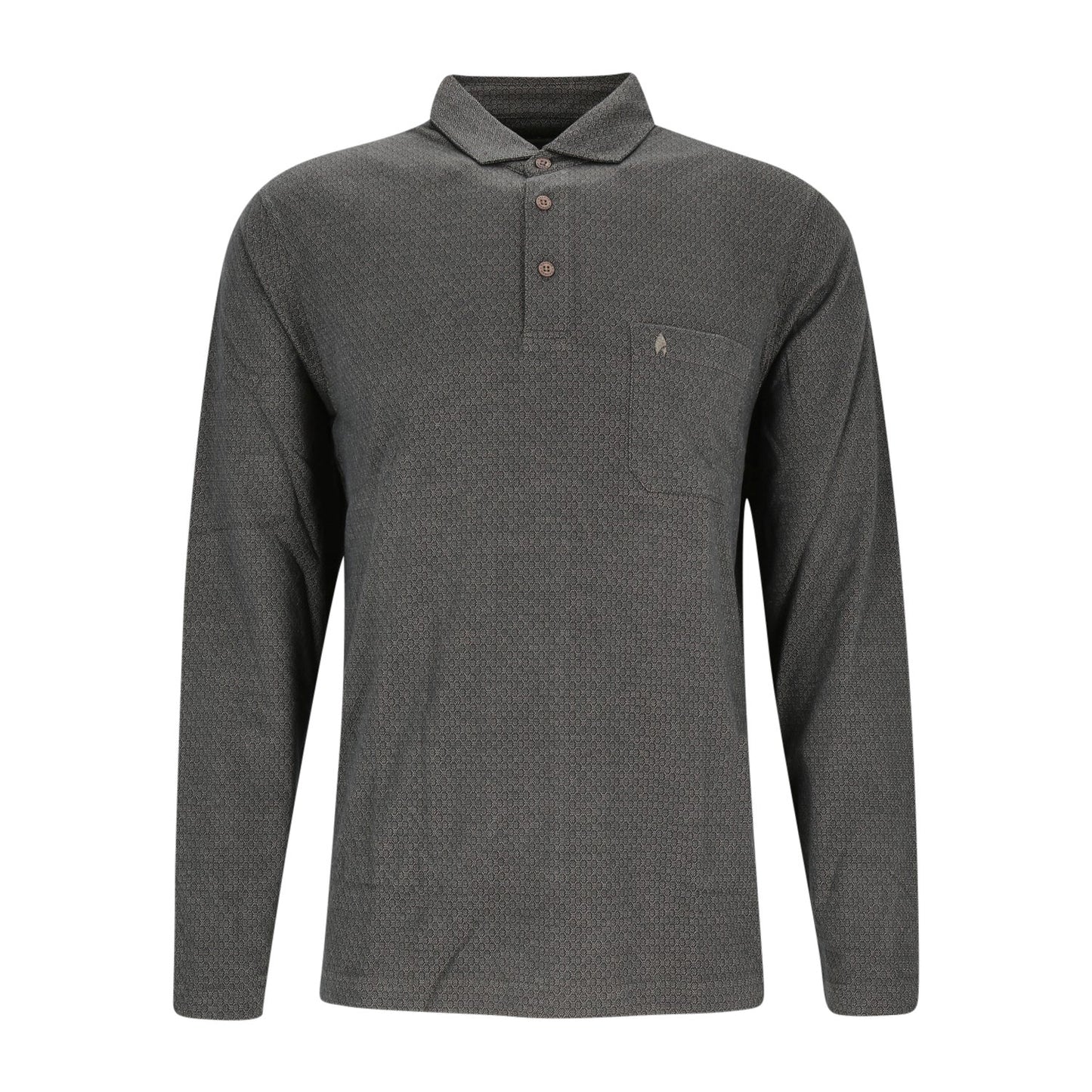 Ragman Herren Long Sleeve in sand