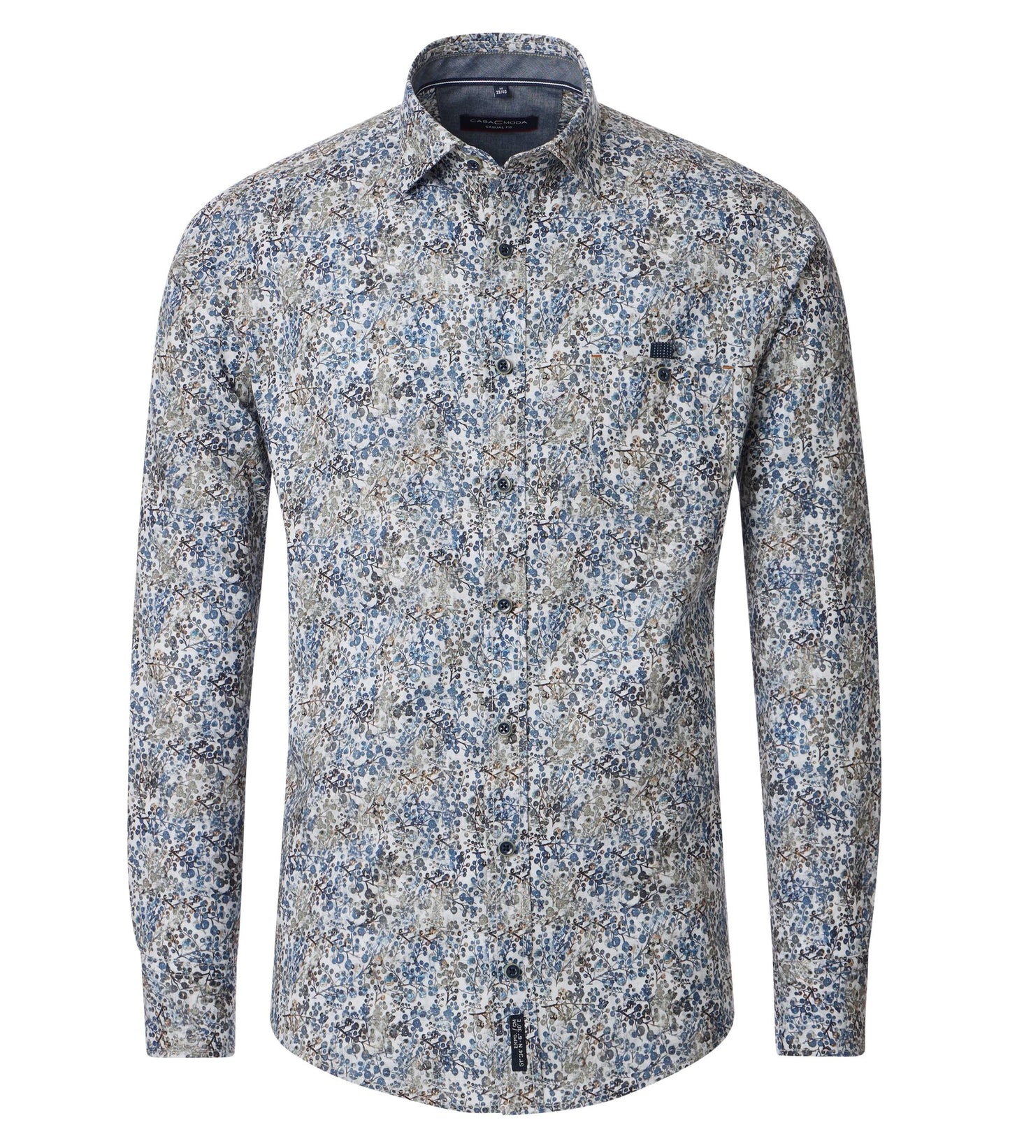 Casa Moda Herren Hemd in blau
