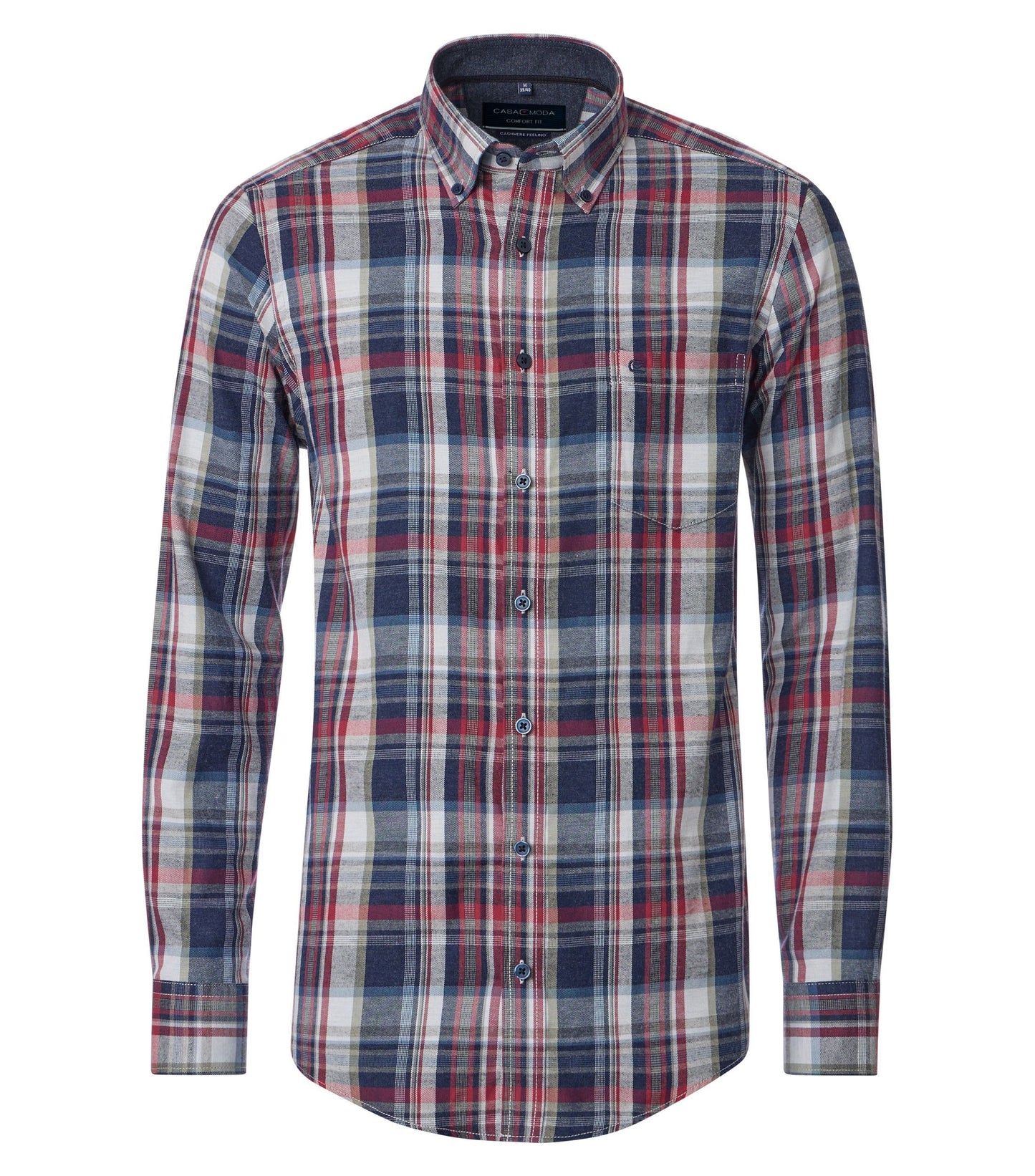 Casa Moda Herren Hemd in blau