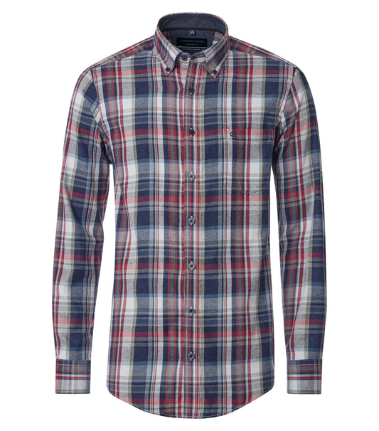 Casa Moda Herren Hemd in blau