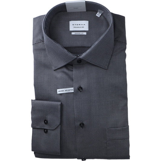 eterna Herren Hemd in silber