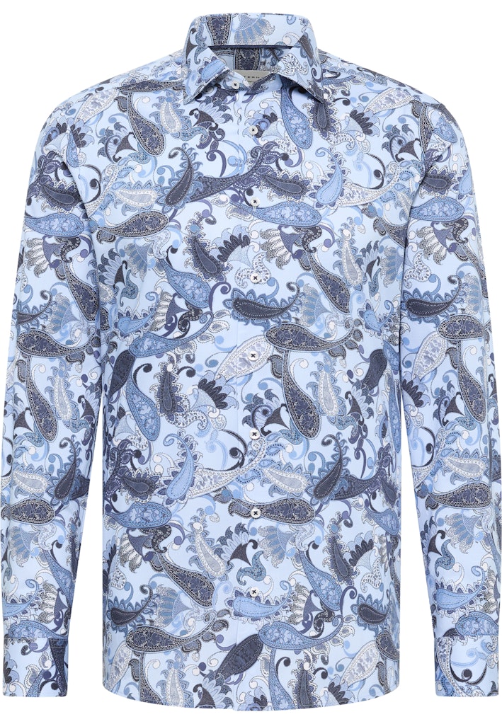 eterna Herren Hemd in blau