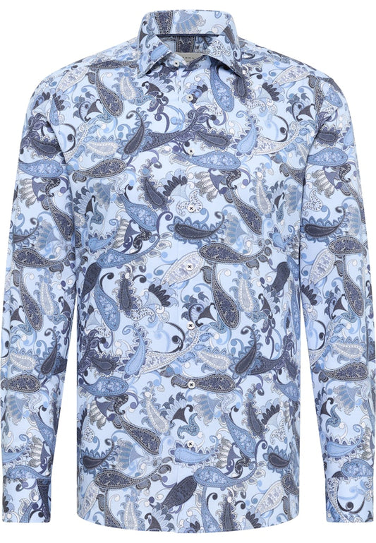 eterna Herren Hemd in blau