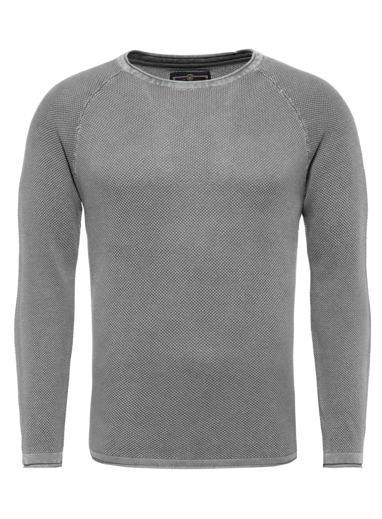 Key Largo Herren Pullover in grau