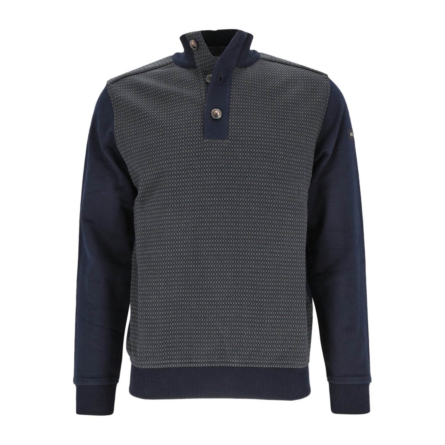 Bugatti Herren Sweat-Shirt in grün