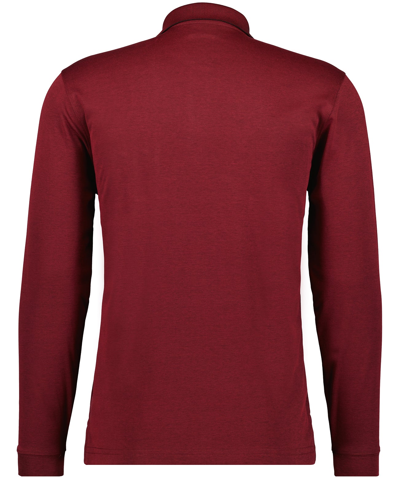 Ragman Herren Long Sleeve in rot