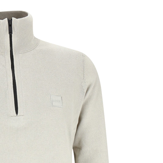 BOSS Herren Pullover in beige