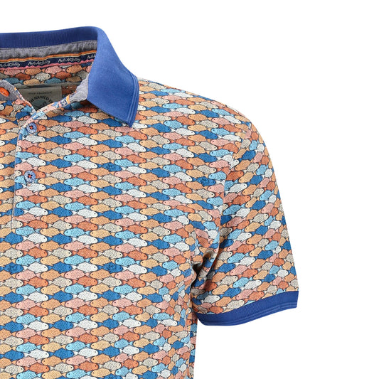 a Fish named Fred Herren Poloshirt in mehrfarbig
