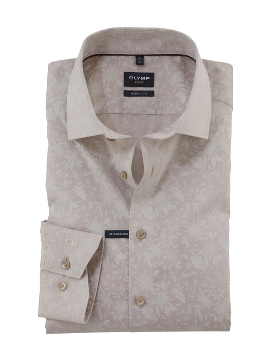 Olymp_MF Herren Hemd in beige