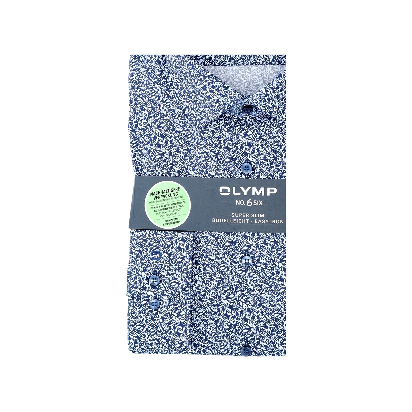 Olymp_SF Herren Hemd in blau