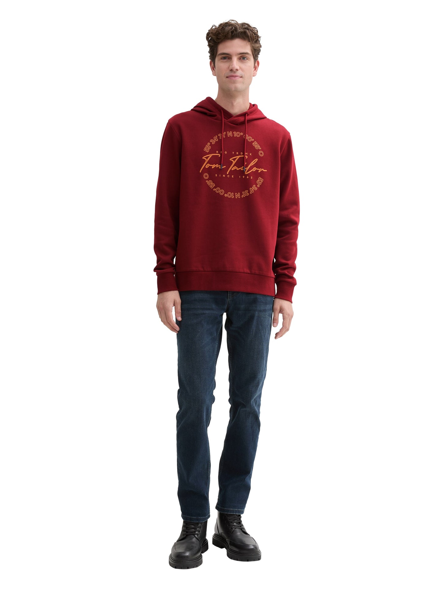 Tom Tailor Herren Sweat-Shirt in rot