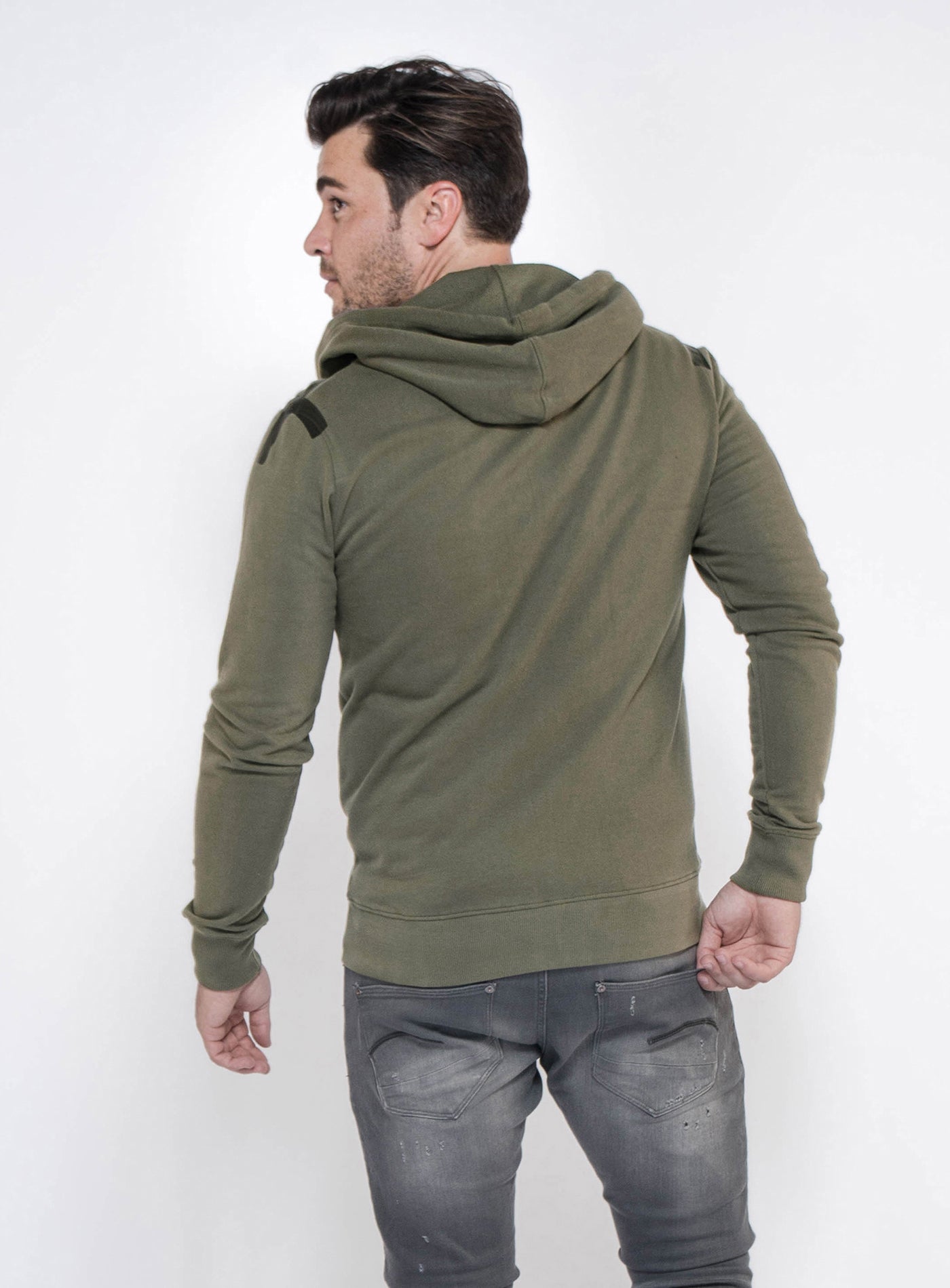 Key Largo Herren Sweat-Jacke in grün