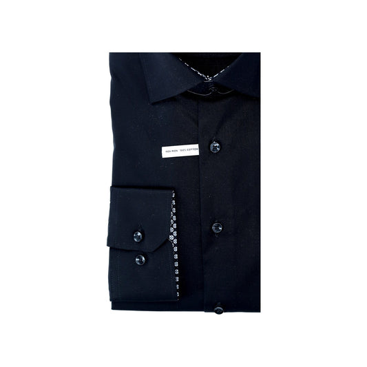 eterna Herren Hemd in schwarz