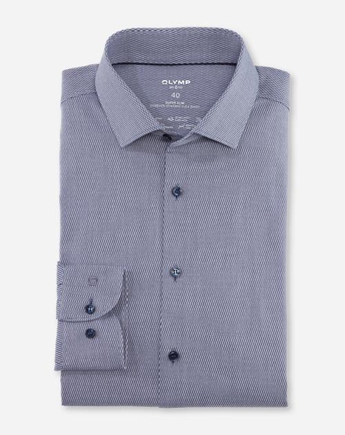 Olymp-Jersey_SF Herren Hemd in blau