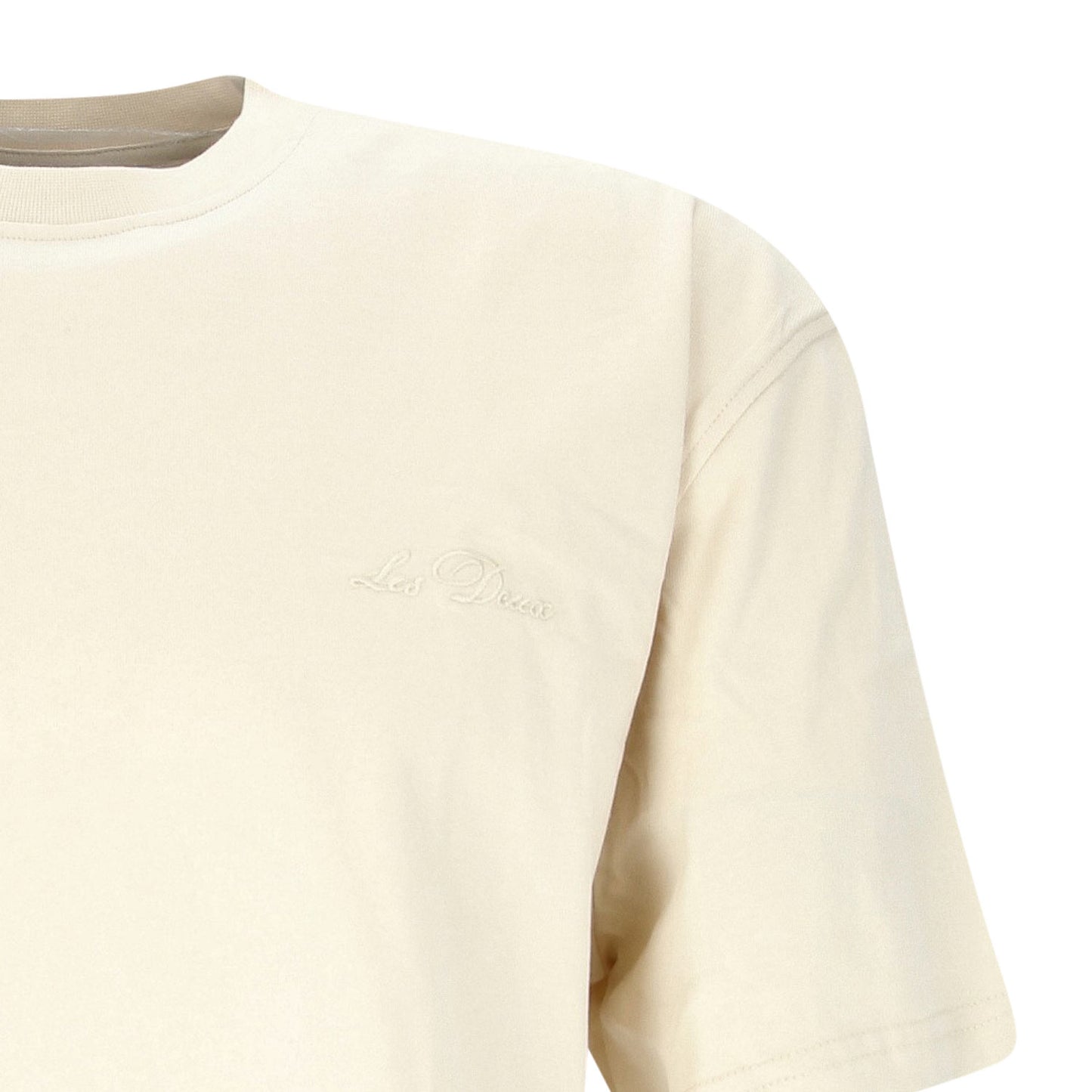 Les Deux Herren T-Shirt in weiß