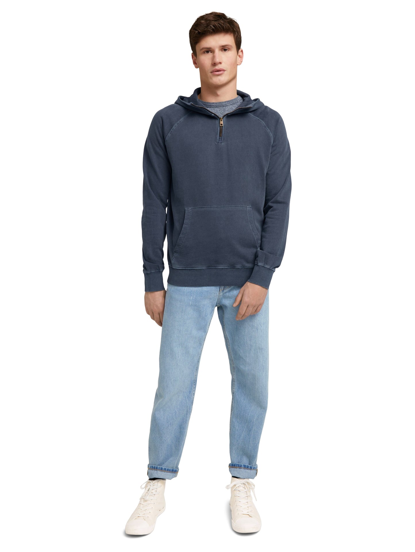 Tom Tailor Denim Herren Sweat-Shirt in blau