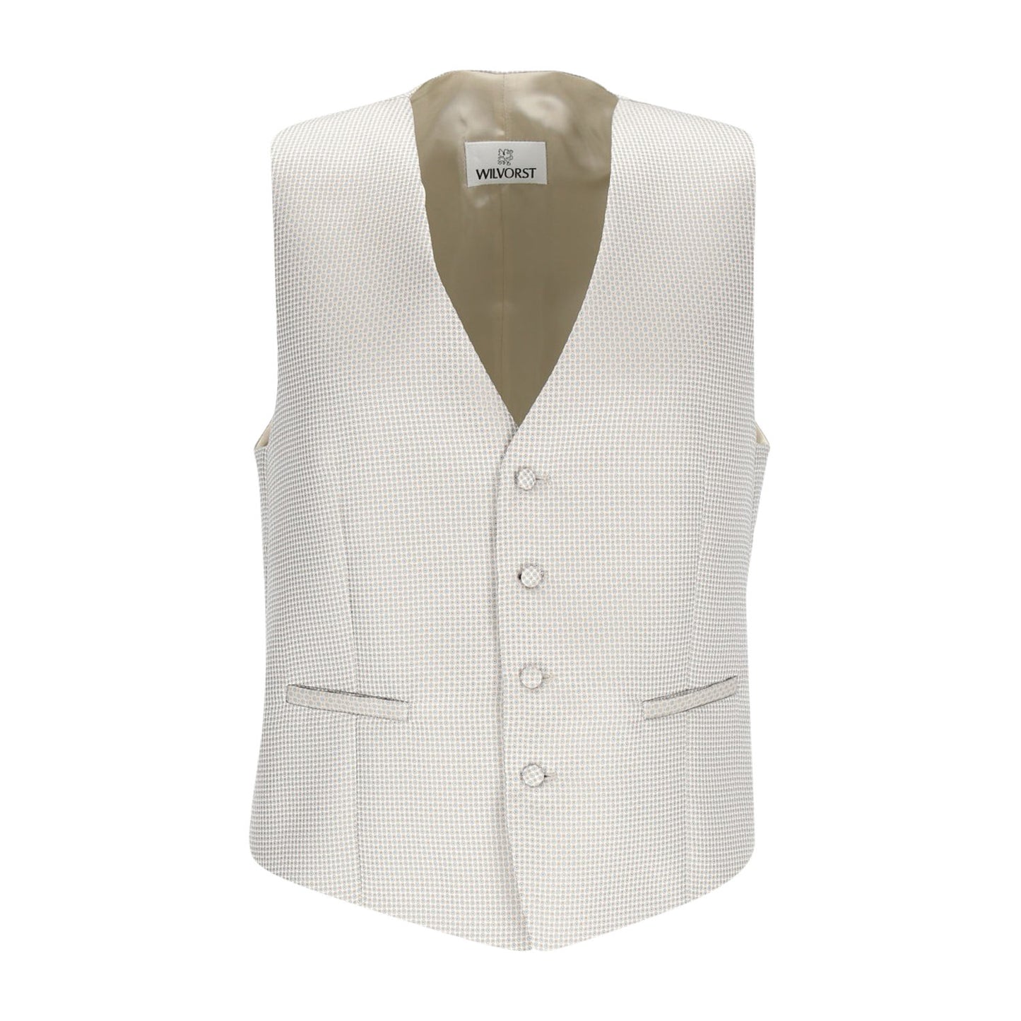 atelier torino Herren Weste in beige