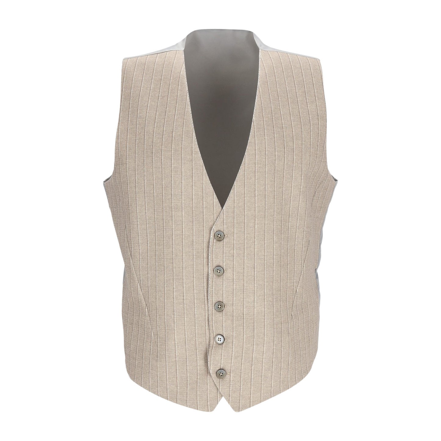 Zuitable_BF (BodyFit) Herren Weste in beige