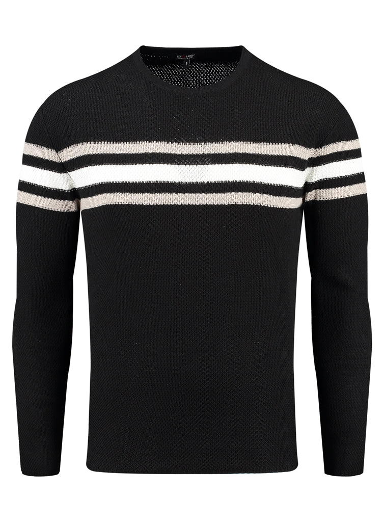 Key Largo Herren Pullover in schwarz