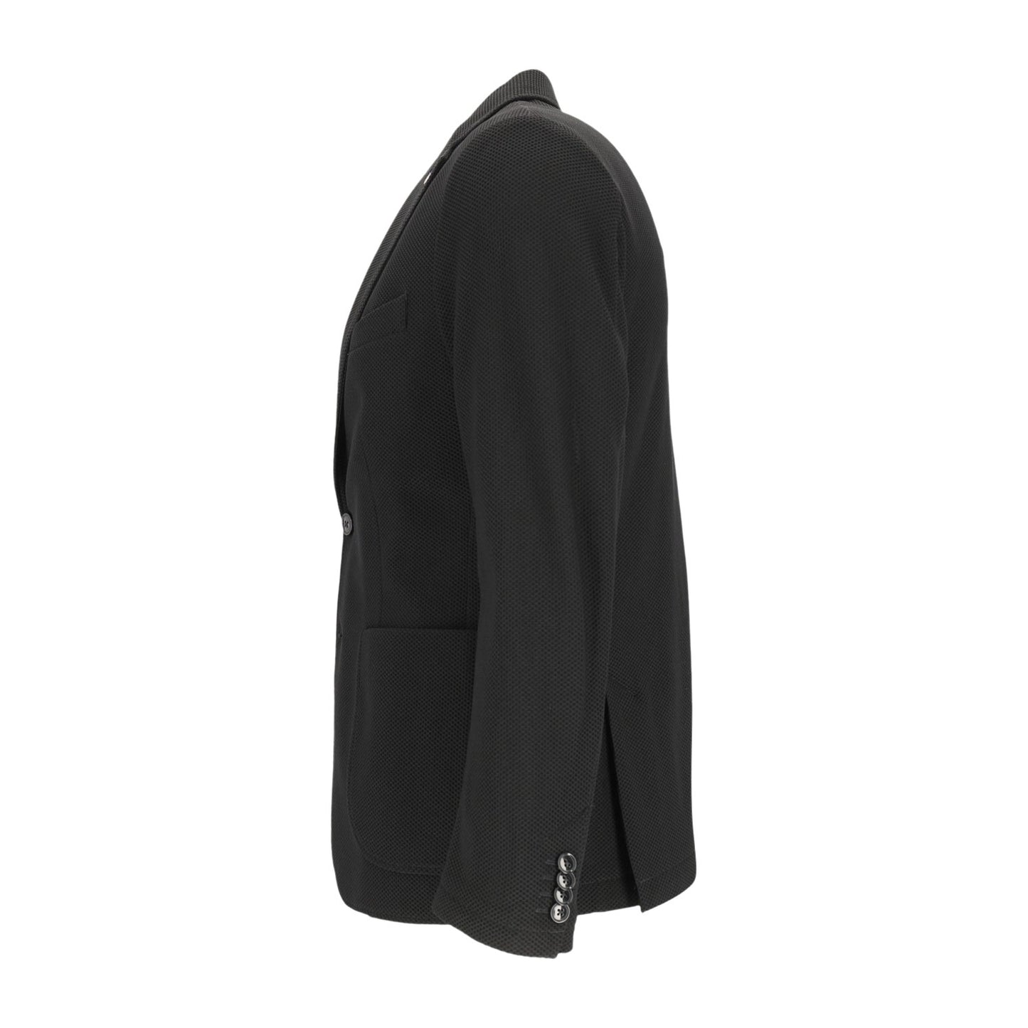 Zuitable_BF (BodyFit) Herren Sakko in schwarz