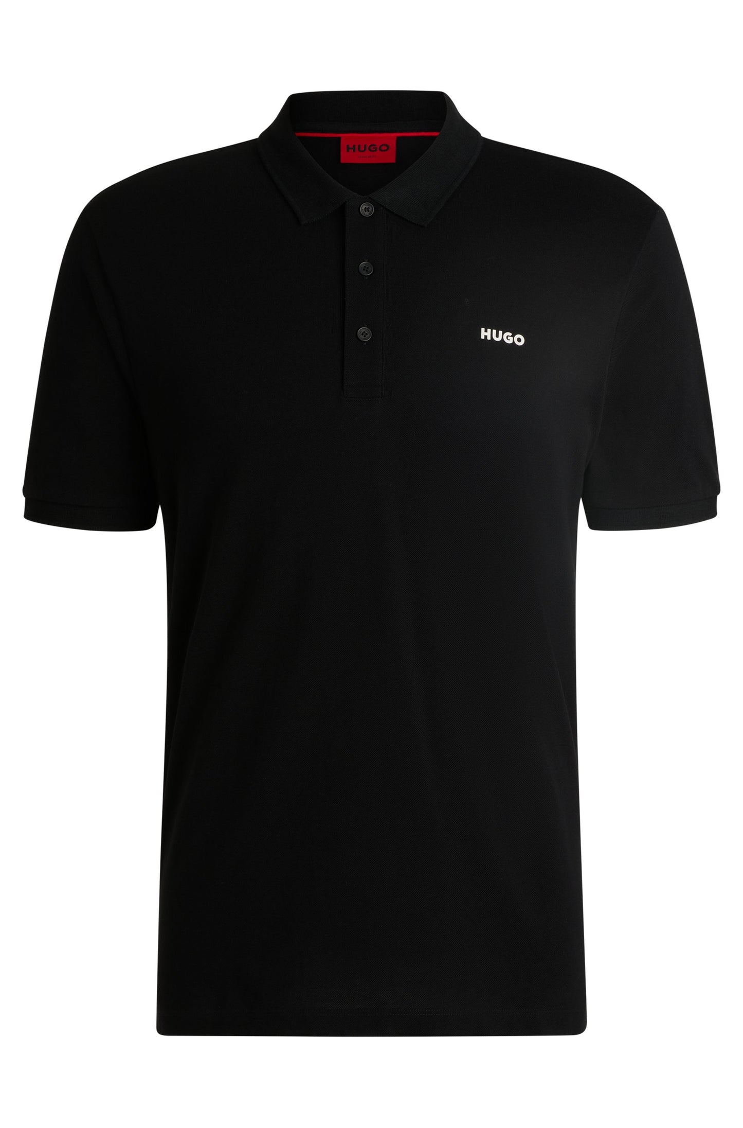 HUGO_Red Herren PoloShirt in schwarz