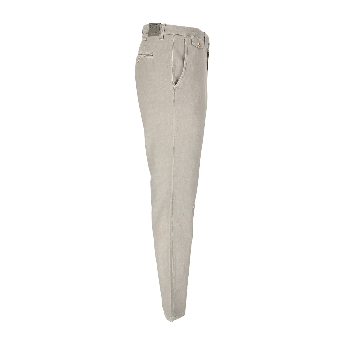 Alberto Herren Hose in grau