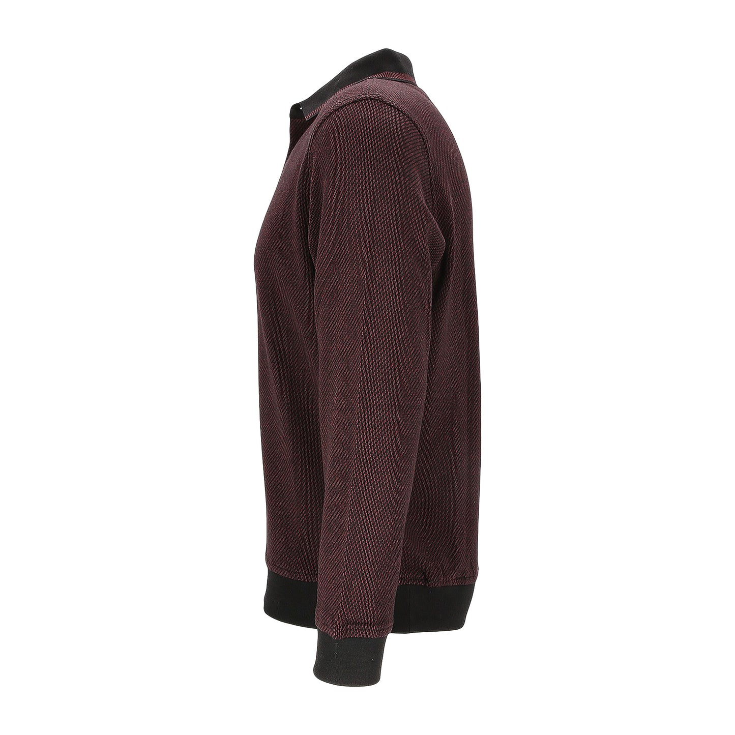 Ragman Herren Pullover in schwarz