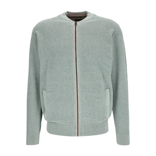 Casa Moda Herren Strickjacke in grün
