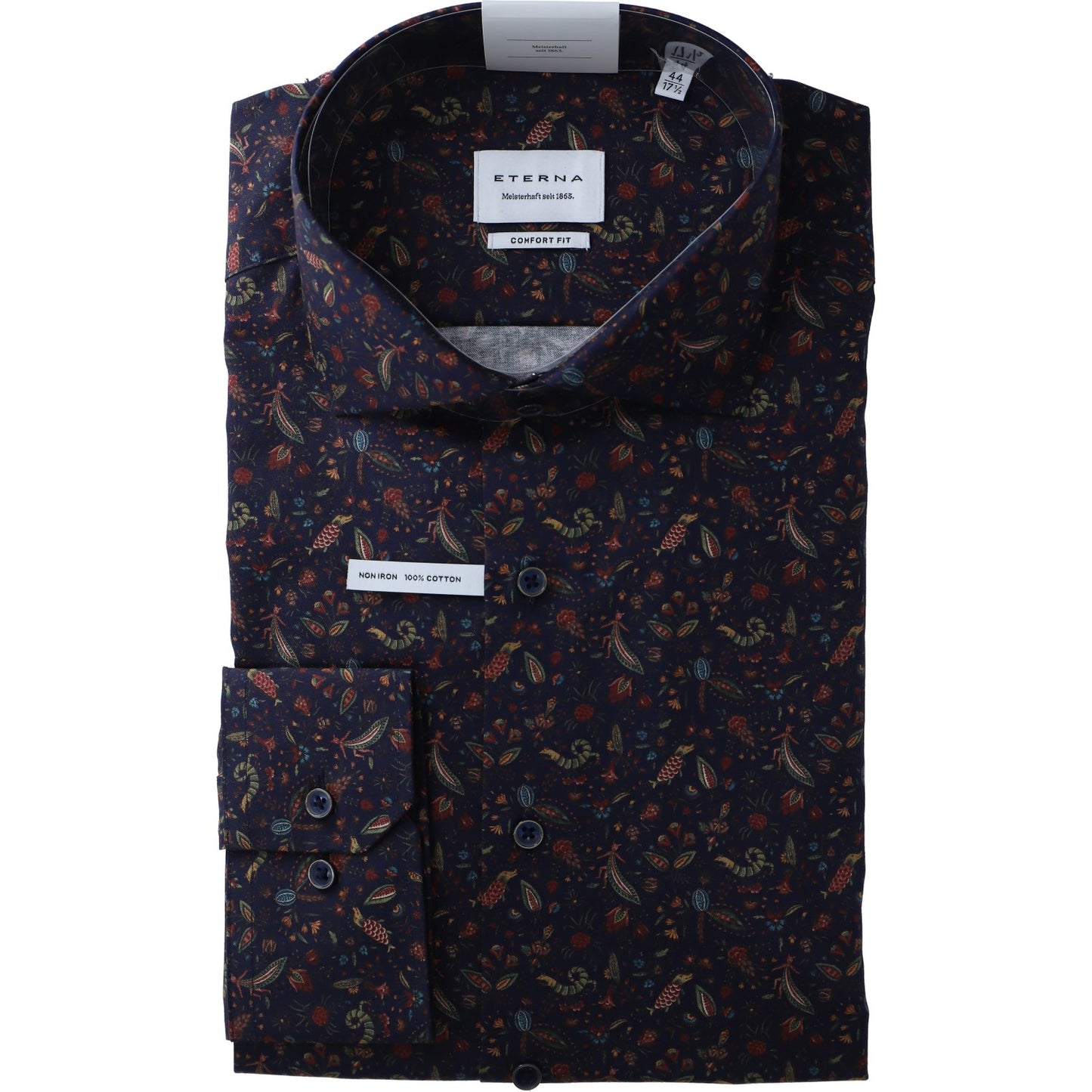 eterna Herren Hemd in blau