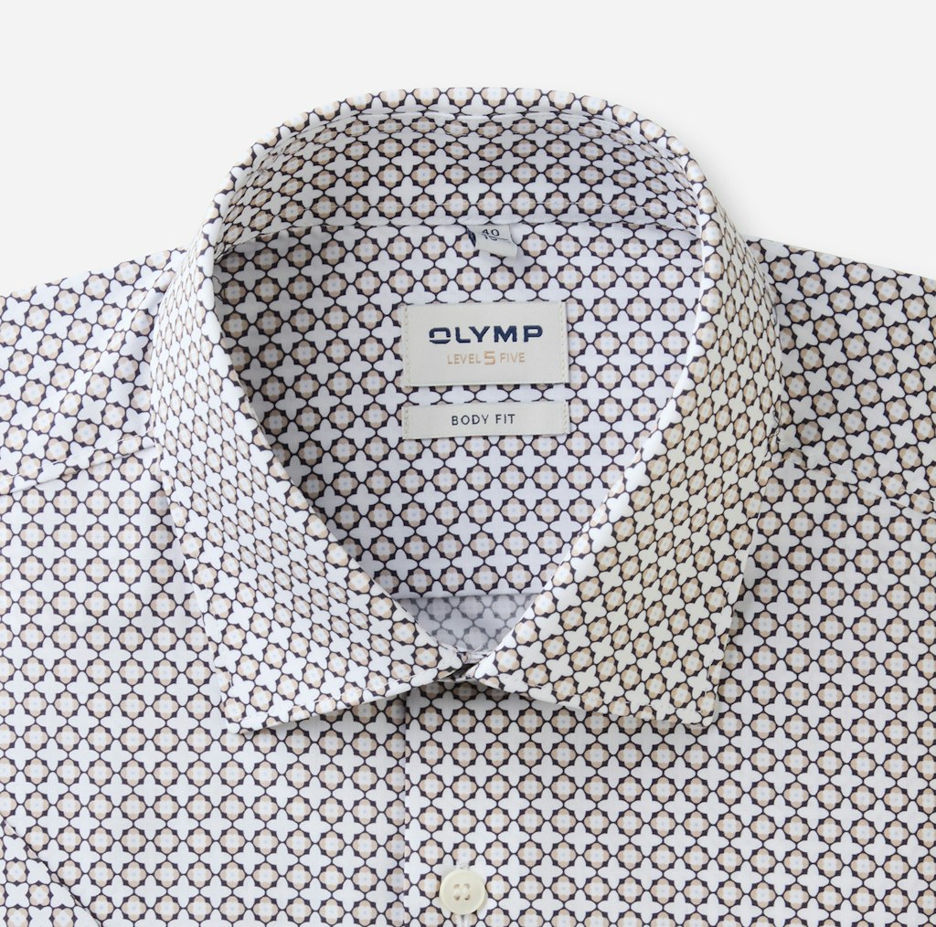Olymp_BF Herren Hemd in beige