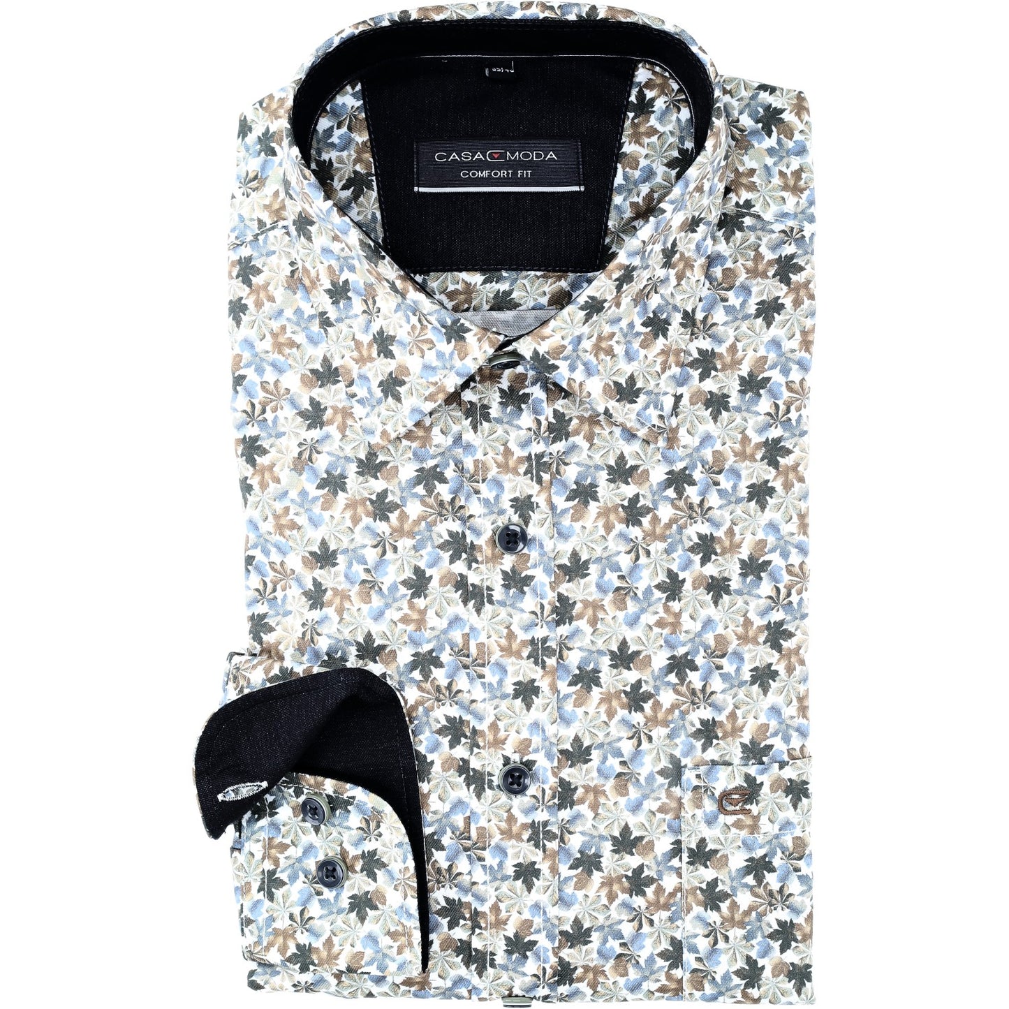 Casa Moda Herren Hemd in blau