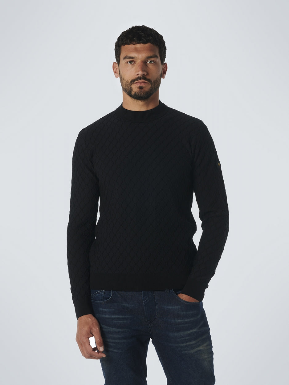 NoExcess Herren Pullover in schwarz