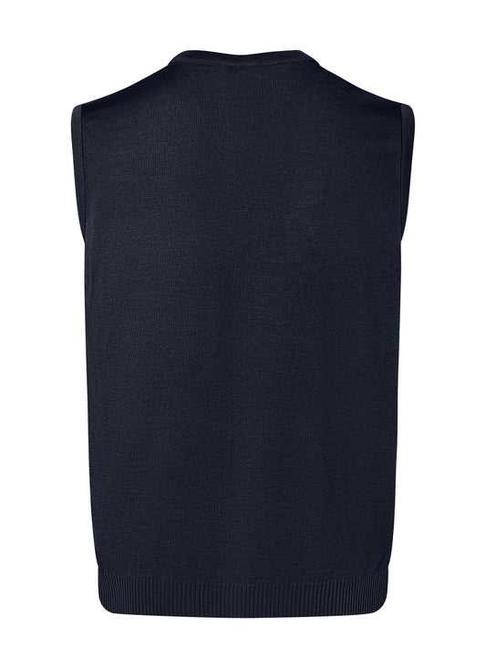 März Herren Pullunder in blau