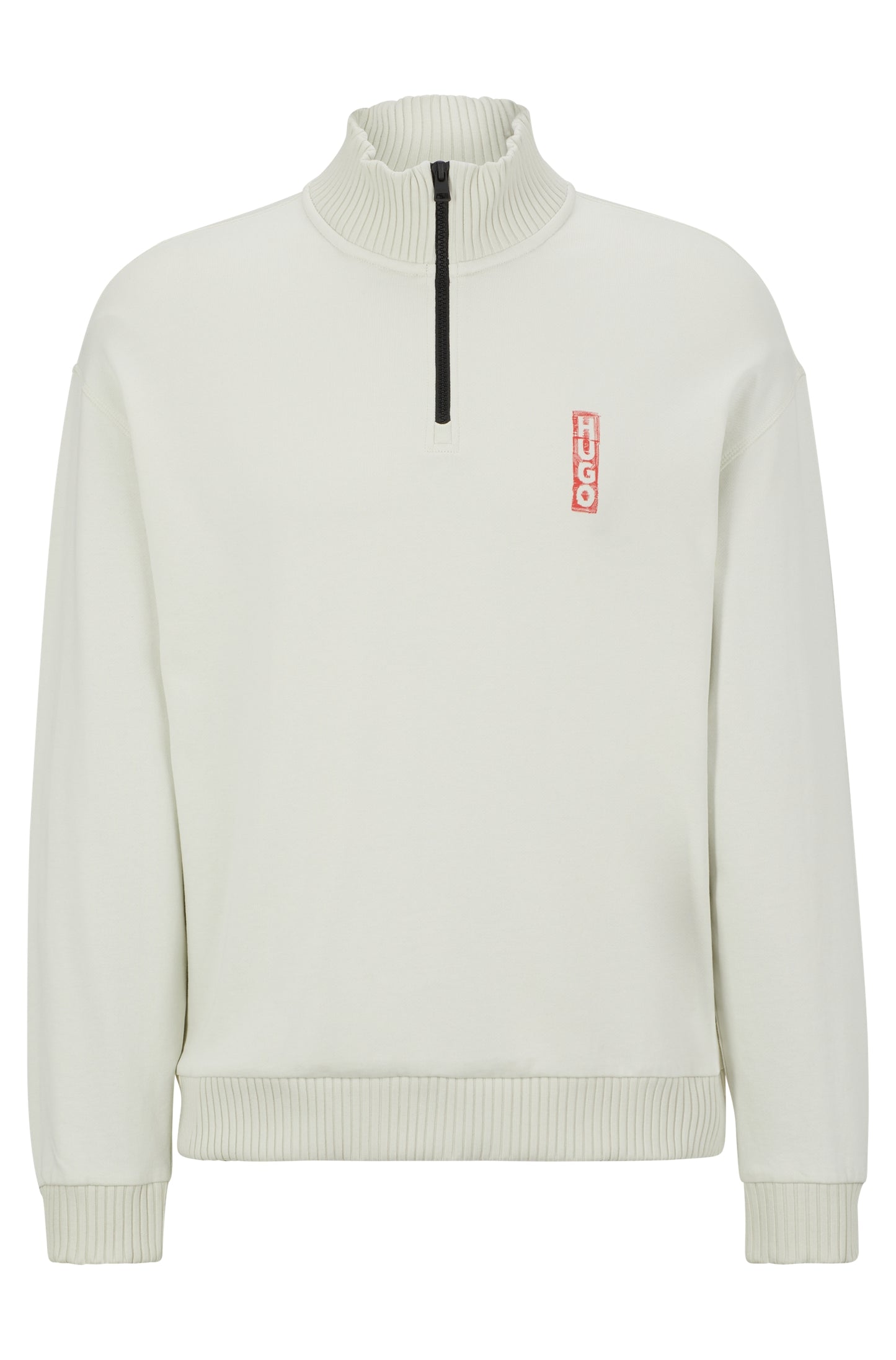 HUGO_Red Herren Sweat-Shirt in grün