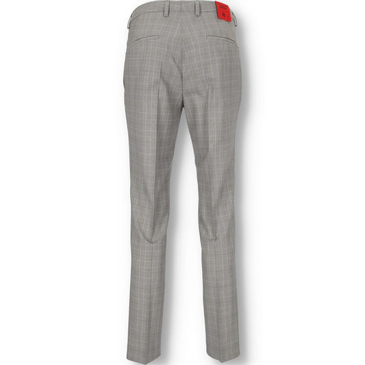 HUGO_Red Herren Hose in silber
