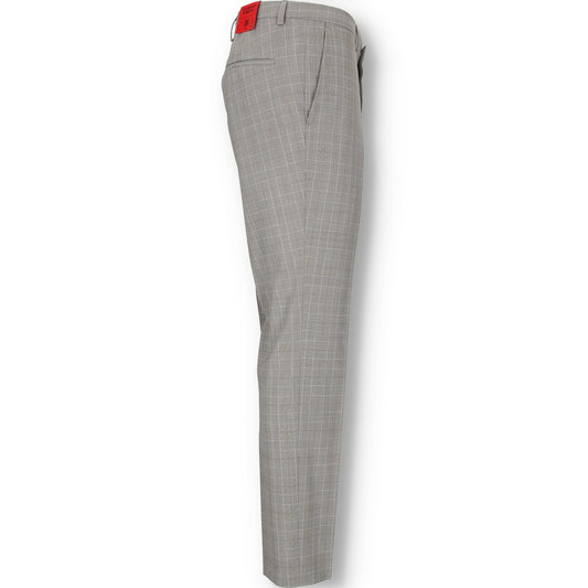 HUGO_Red Herren Hose in silber