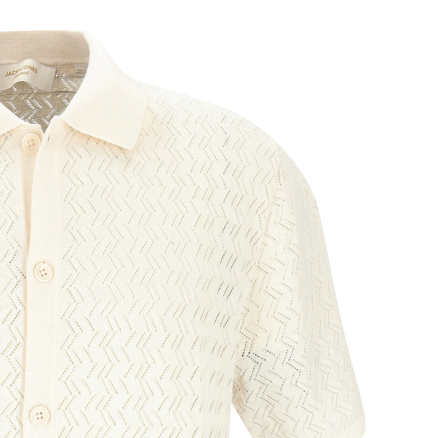 Jack&Jones_Orginals Herren Polo in weiß