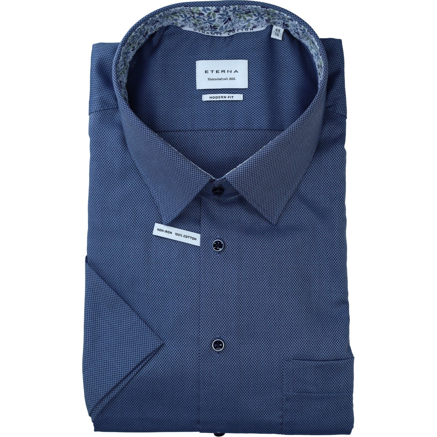 eterna Herren Hemd in blau