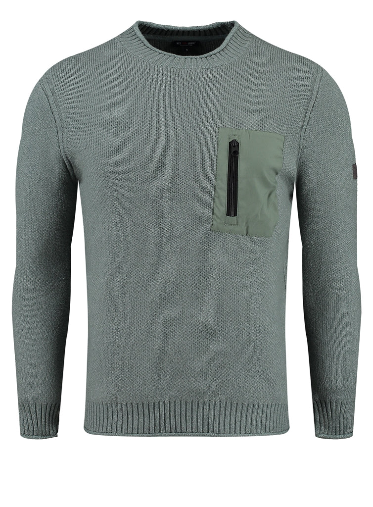 Key Largo Herren Pullover in grün