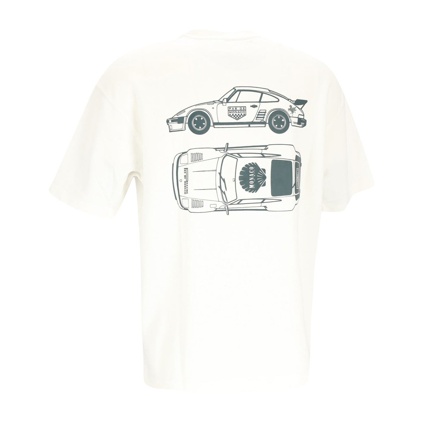 Pas De Monaco Herren T-Shirt in weiß